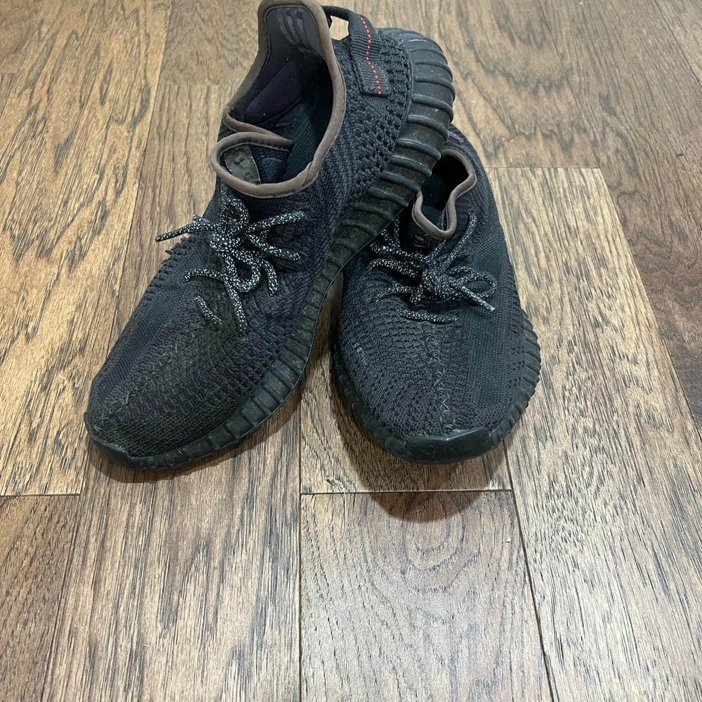 Adidas Black Sneakers Athletic Casual Shoes